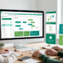 Team reviewing a workflow dashboard representing Shopify automation, order routing, and inventory sync