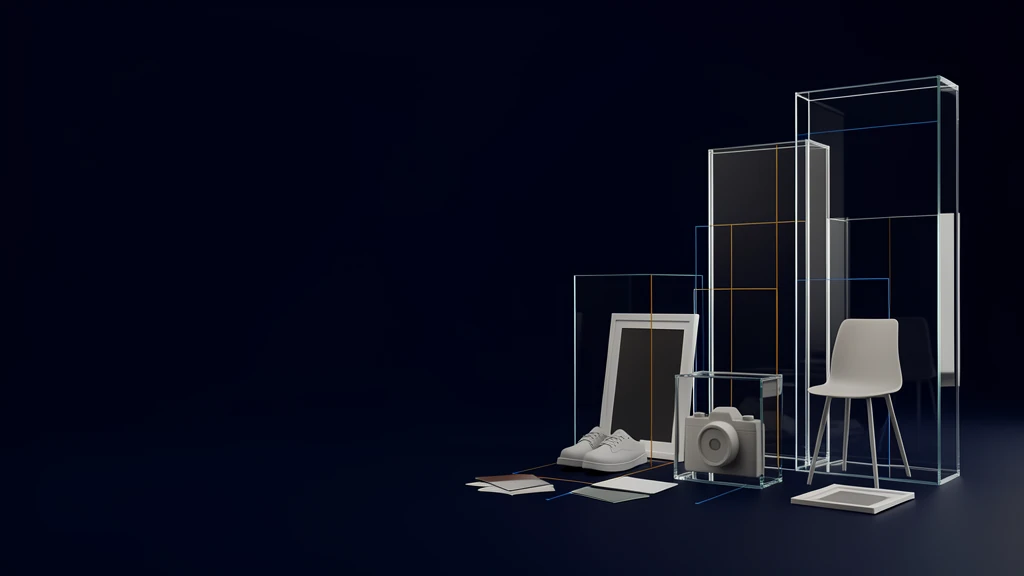 Abstract product development installation representing catalogue and workflow systems