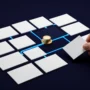 Prioritising an ecommerce workflow with blank process cards and a human review checkpoint